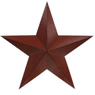 Burgundy Barn Star 24 - The Fox Decor
